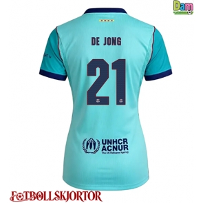 Barcelona Frenkie de Jong #21 Tredjetröja Dam 2026-27 Kortärmad